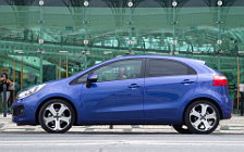 ���� ���������� Kia Rio 5door Blue - 2011