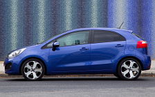 ���� ���������� Kia Rio 5door Blue - 2011