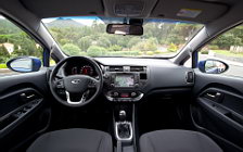 ���� ���������� Kia Rio 5door Blue - 2011