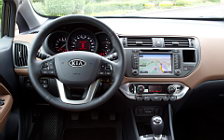 ���� ���������� Kia Rio 5door Brown - 2011