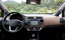 ���� ���������� Kia Rio 5door Brown - 2011