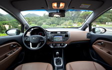 ���� ���������� Kia Rio 5door Brown - 2011