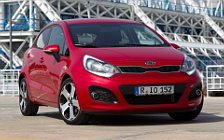 ���� ���������� Kia Rio 5door Red - 2011