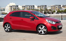 ���� ���������� Kia Rio 5door Red - 2011