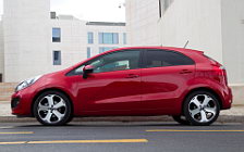 ���� ���������� Kia Rio 5door Red - 2011
