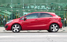 ���� ���������� Kia Rio 5door Red - 2011