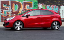 ���� ���������� Kia Rio 5door Red - 2011