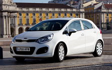 ���� ���������� Kia Rio 5door White - 2011