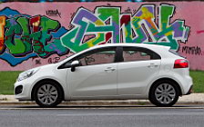 ���� ���������� Kia Rio 5door White - 2011