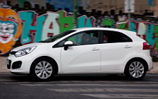 ���� ���������� Kia Rio 5door White - 2011