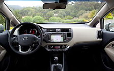 ���� ���������� Kia Rio 5door White - 2011