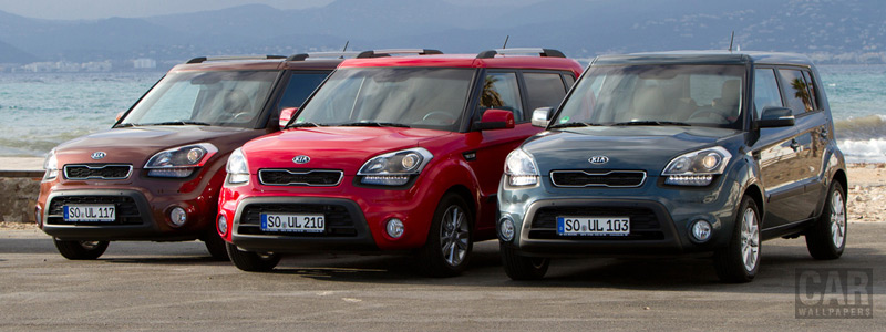 ���� ���������� Kia Soul Group - 2011 - Car wallpapers