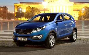 ���� ���������� Kia Sportage (Byte Blue) - 2010
