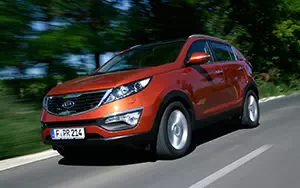 ���� ���������� Kia Sportage (Techno Orange) - 2010