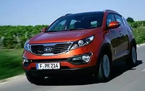 ���� ���������� Kia Sportage (Techno Orange) - 2010