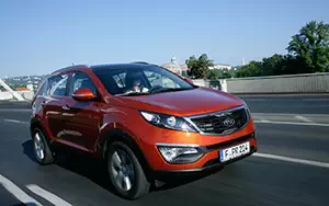 ���� ���������� Kia Sportage (Techno Orange) - 2010