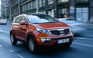 ���� ���������� Kia Sportage (Techno Orange) - 2010