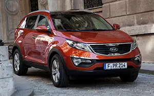 ���� ���������� Kia Sportage (Techno Orange) - 2010