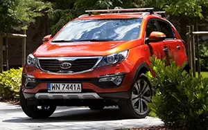 ���� ���������� Kia Sportage (Techno Orange) - 2010
