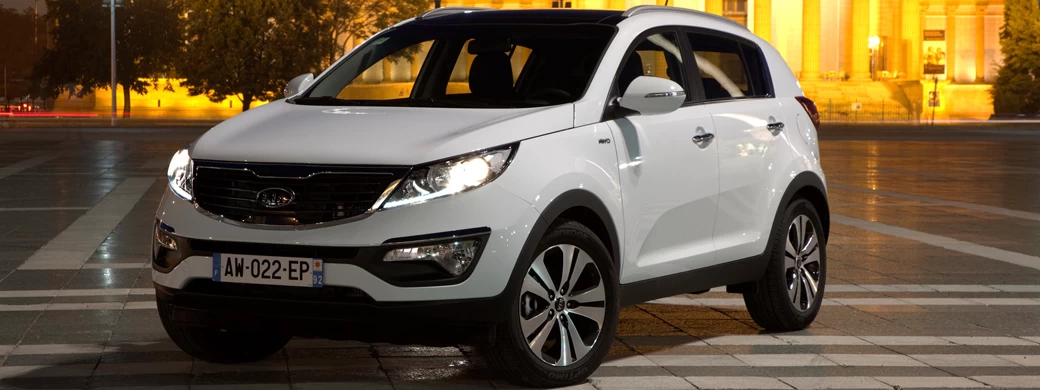 ���� ���������� Kia Sportage (Casa White) - 2010 - Car wallpapers