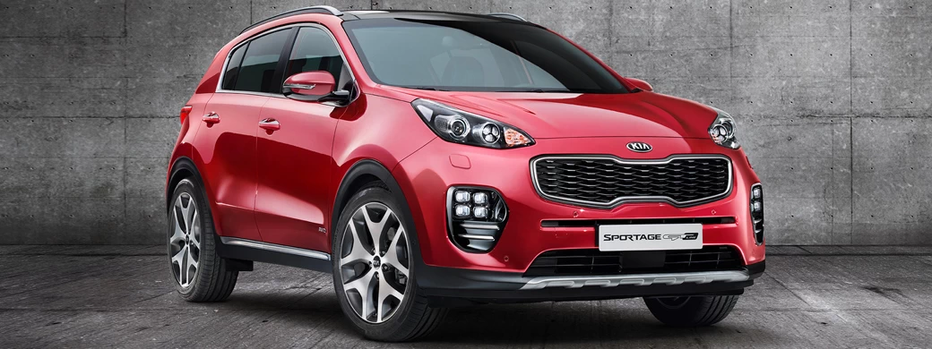 ���� ���������� Kia Sportage GT Line - 2015 - Car wallpapers
