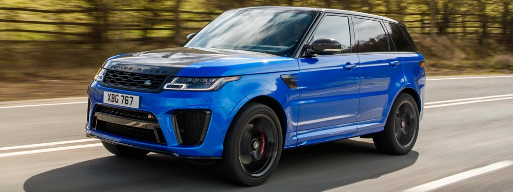 ���� ���������� Range Rover Sport SVR UK-spec - 2018 - Car wallpapers