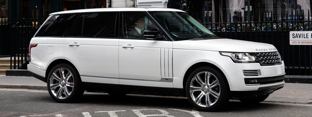 ���� ���������� Range Rover Autobiography Black Long Wheelbase UK-spec - 2014 - Car wallpapers