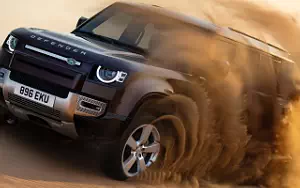 ���� ���������� Land Rover Defender 130 P400 SE (Sedona Red) - 2023