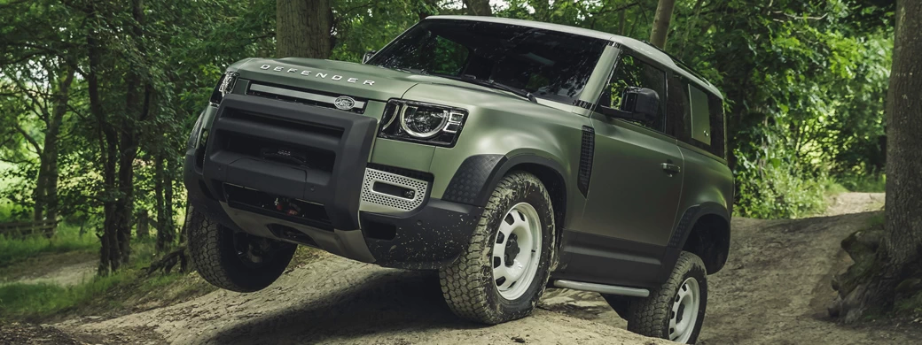 ���� ���������� Land Rover Defender 90 D240 SE Explorer Pack - 2020 - Car wallpapers