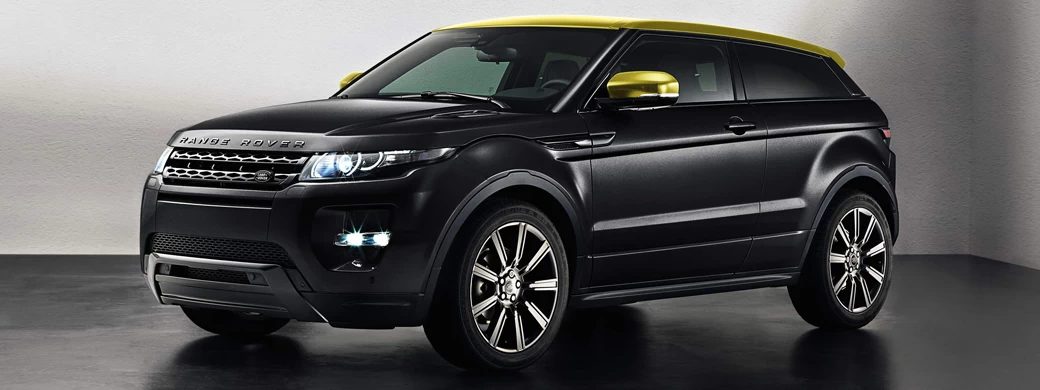 ���� ���������� Range Rover Evoque Limited Edition Santorini Black - 2013 - Car wallpapers