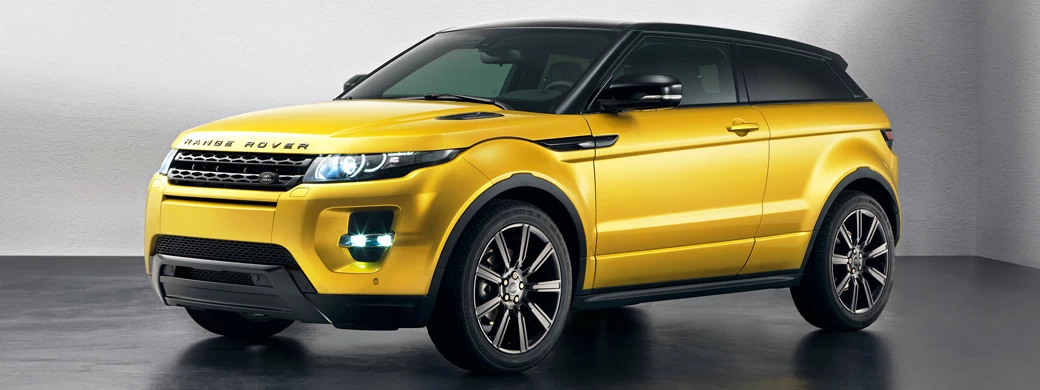 ���� ���������� Range Rover Evoque Limited Edition Sicilian Yellow - 2013 - Car wallpapers