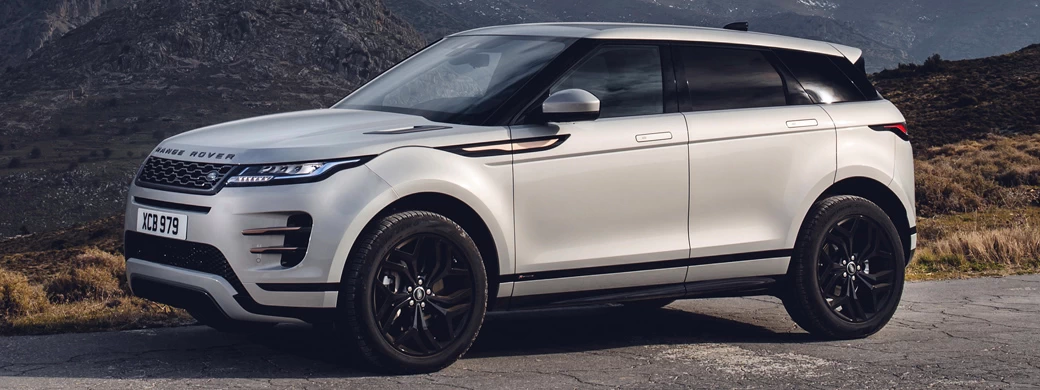 ���� ���������� Range Rover Evoque R-Dynamic (Seoul Pearl Silver) - 2019 - Car wallpapers