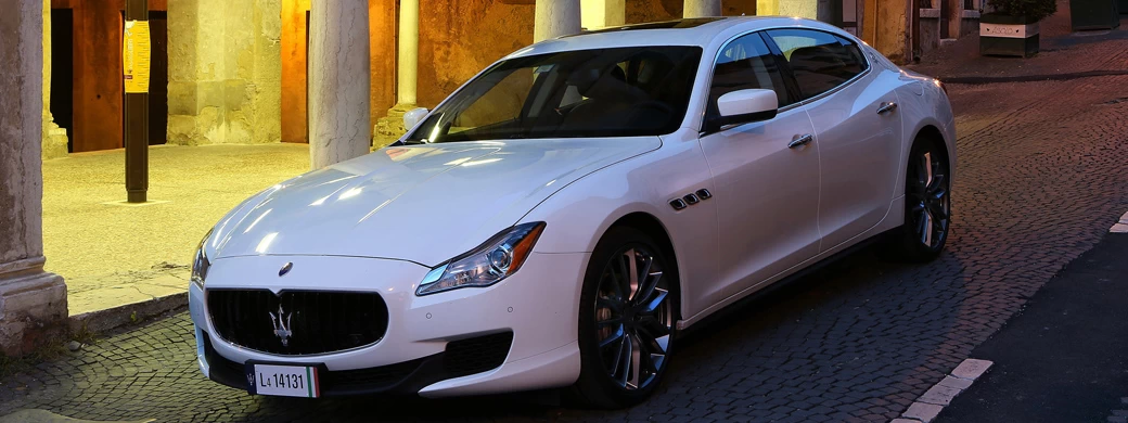   Maserati Quattroporte Diesel - 2014 - Car wallpapers