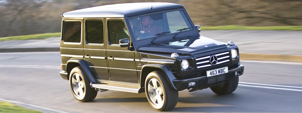   Mercedes-Benz G55 Kompressor AMG UK-spec - 2010 - Car wallpapers