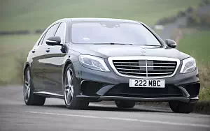   Mercedes-Benz S63 AMG UK-spec - 2013