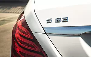   Mercedes-Benz S63 AMG UK-spec - 2014
