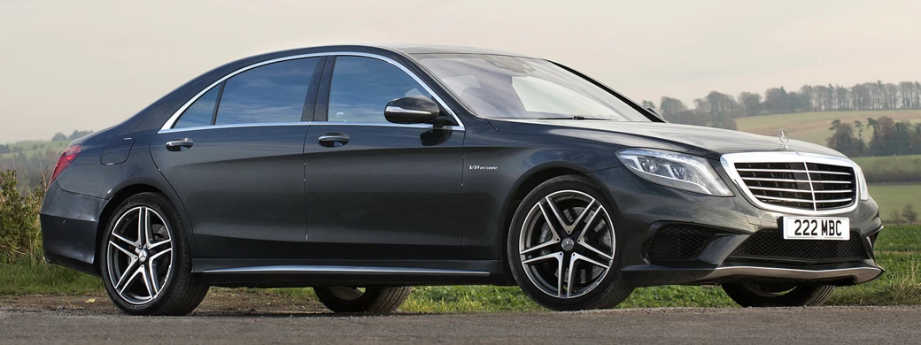   Mercedes-Benz S63 AMG UK-spec - 2013 - Car wallpapers