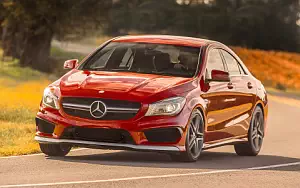   Mercedes-Benz CLA45 AMG US-spec - 2014