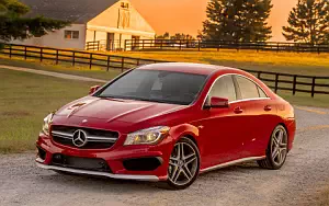   Mercedes-Benz CLA45 AMG US-spec - 2014