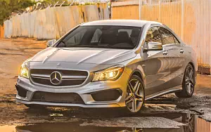   Mercedes-Benz CLA45 AMG US-spec - 2014