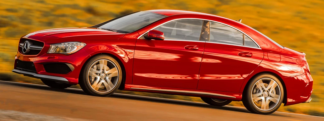   Mercedes-Benz CLA45 AMG US-spec - 2014 - Car wallpapers