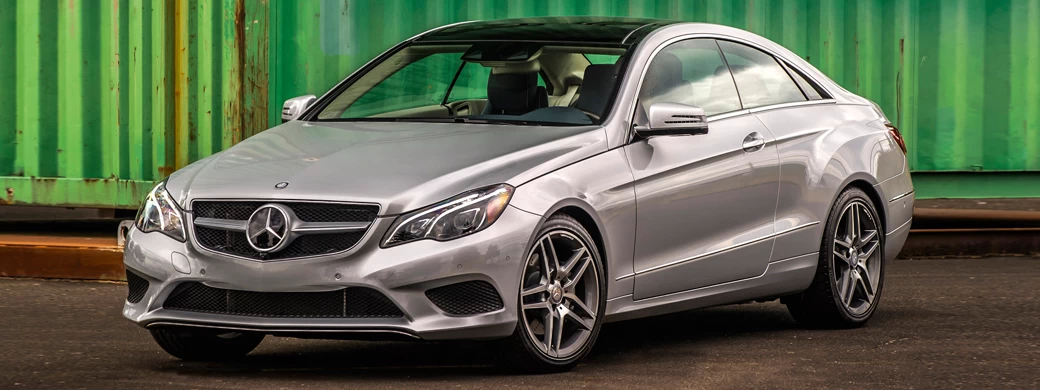   Mercedes-Benz E350 4MATIC Coupe US-spec - 2014 - Car wallpapers