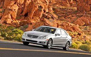   Mercedes-Benz E550 Luxury US-spec - 2010