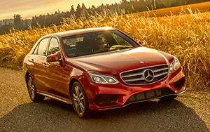   Mercedes-Benz E250 BlueTEC AMG Sports Package US-spec - 2014