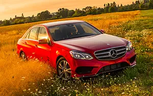   Mercedes-Benz E250 BlueTEC AMG Sports Package US-spec - 2014