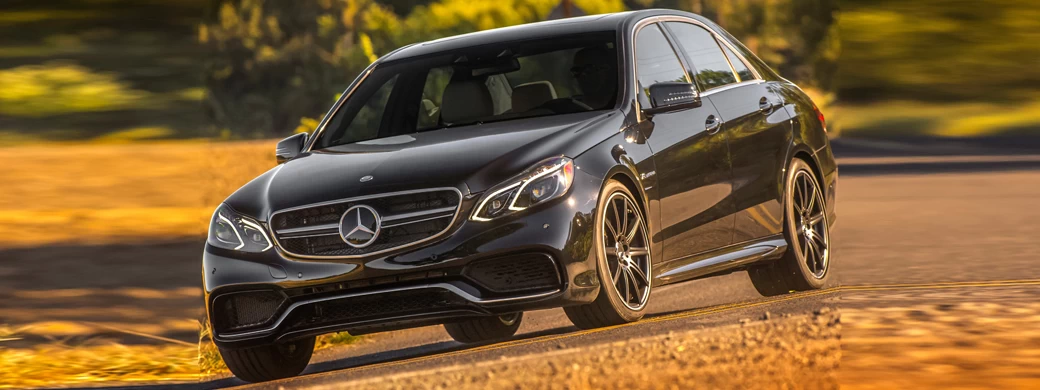   Mercedes-Benz E63 AMG 4MATIC US-spec - 2014 - Car wallpapers