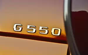   Mercedes-Benz G550 US-spec - 2013