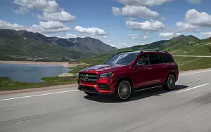   Mercedes-Benz GLS 580 4MATIC AMG Line (Designo Cardinal Red) US-spec - 2019