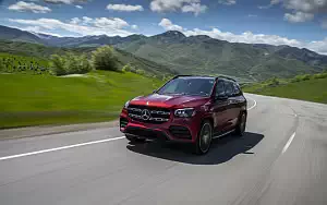   Mercedes-Benz GLS 580 4MATIC AMG Line (Designo Cardinal Red) US-spec - 2019