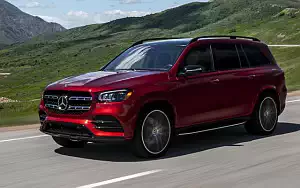   Mercedes-Benz GLS 580 4MATIC AMG Line (Designo Cardinal Red) US-spec - 2019